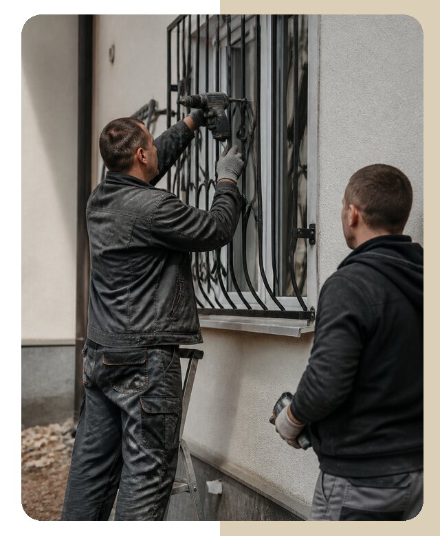 Установка наружных решеток в Новокубанске от 5095 р. | ДвериЛегко-Нкб